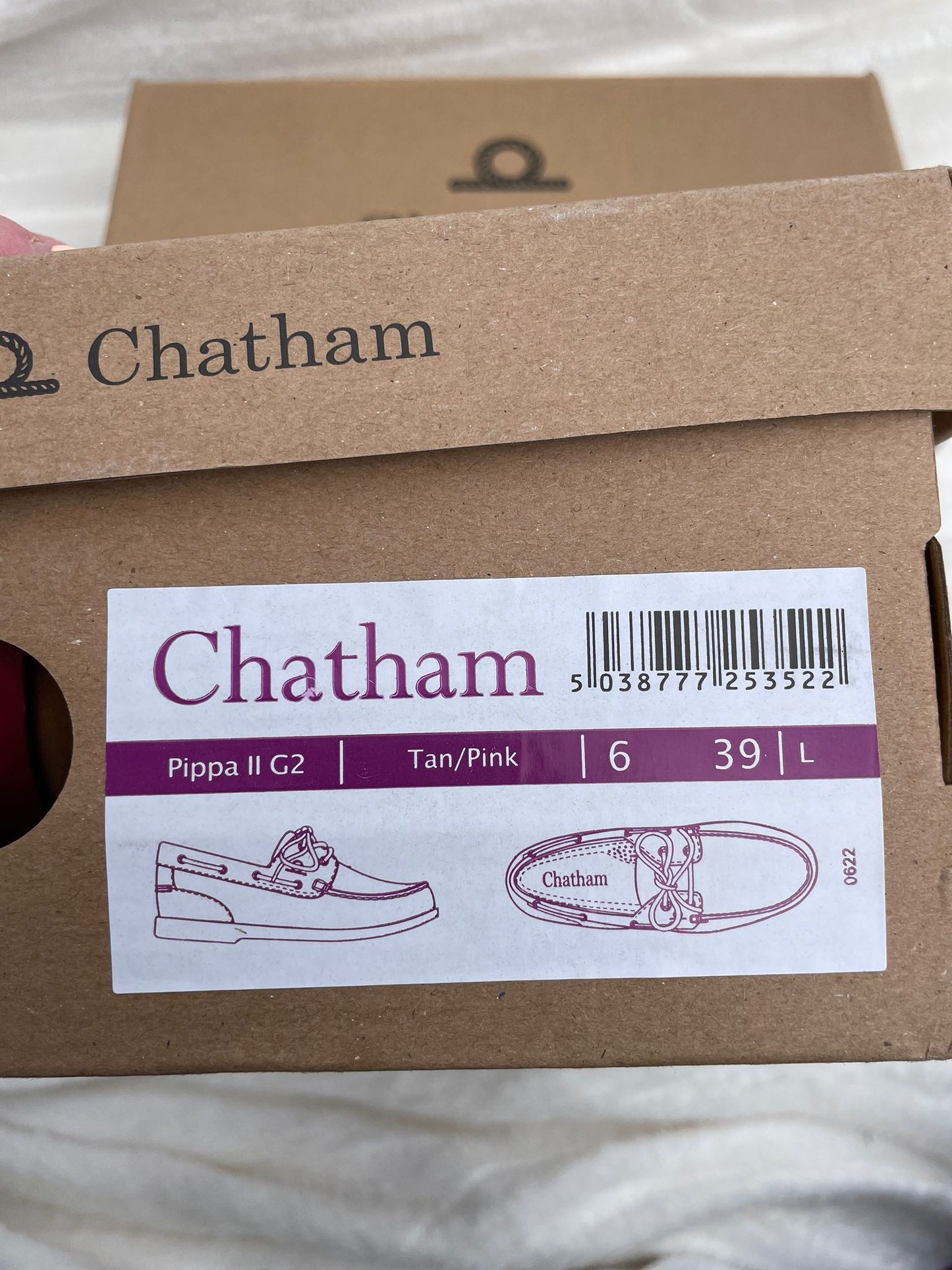 Chatham Pippa G2 Deck Shoes Size 6 New With Tags