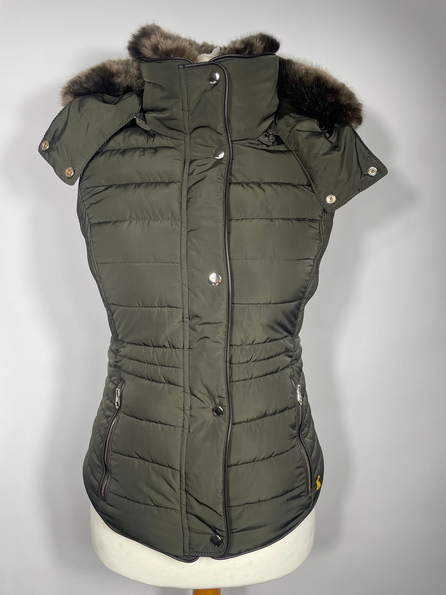 Joules Gilet Green Size 10 & 14