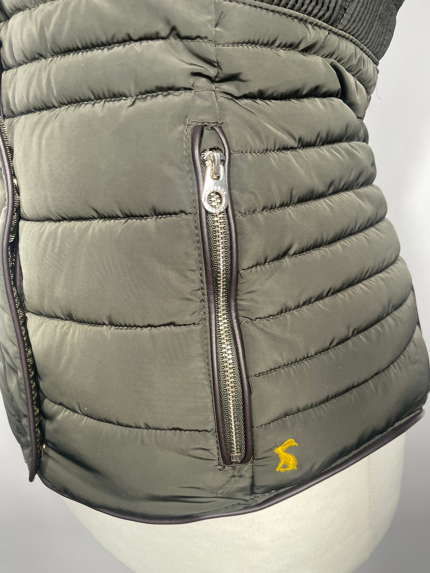 Joules Gilet Green Size 10 & 14