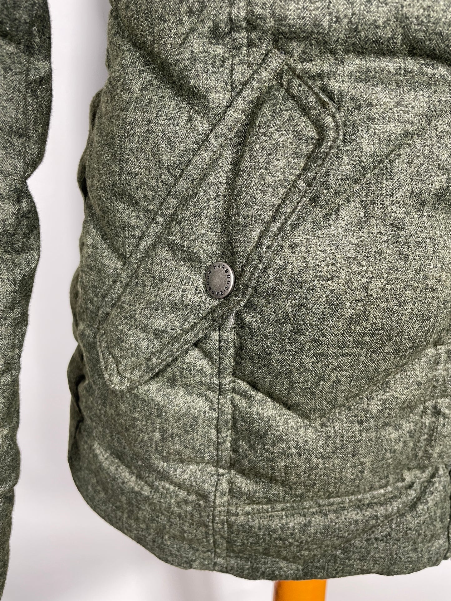 Barbour Langstone Quilted Coat Size 10