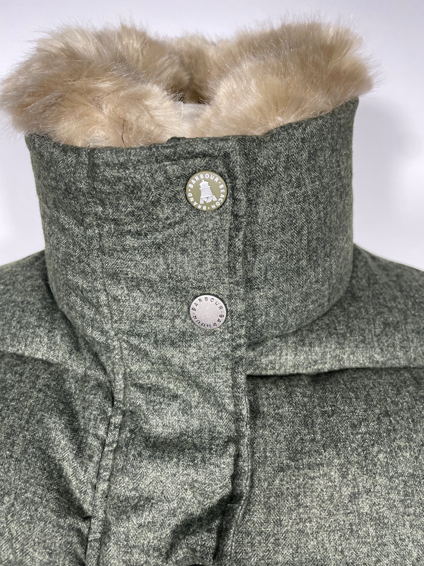 Barbour Langstone Quilted Coat Size 10