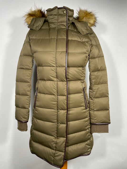 Schoffel Mayfair Down Olive Coat Size 10, 18