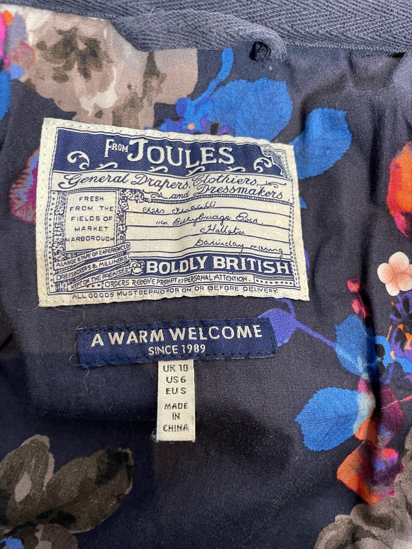 Joules Newdale Jacket Size 10
