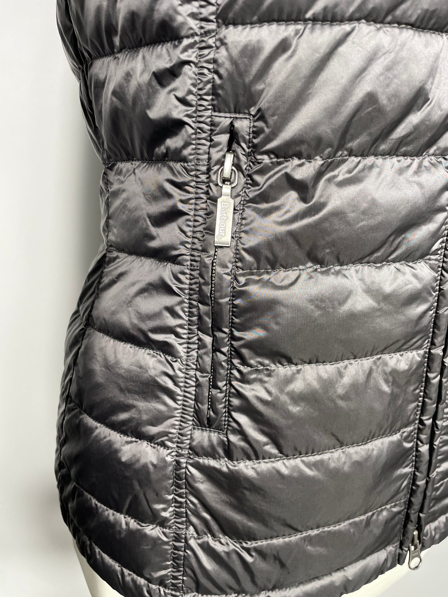 Barbour Lightweight Clyde Quilted Jacket Size 10