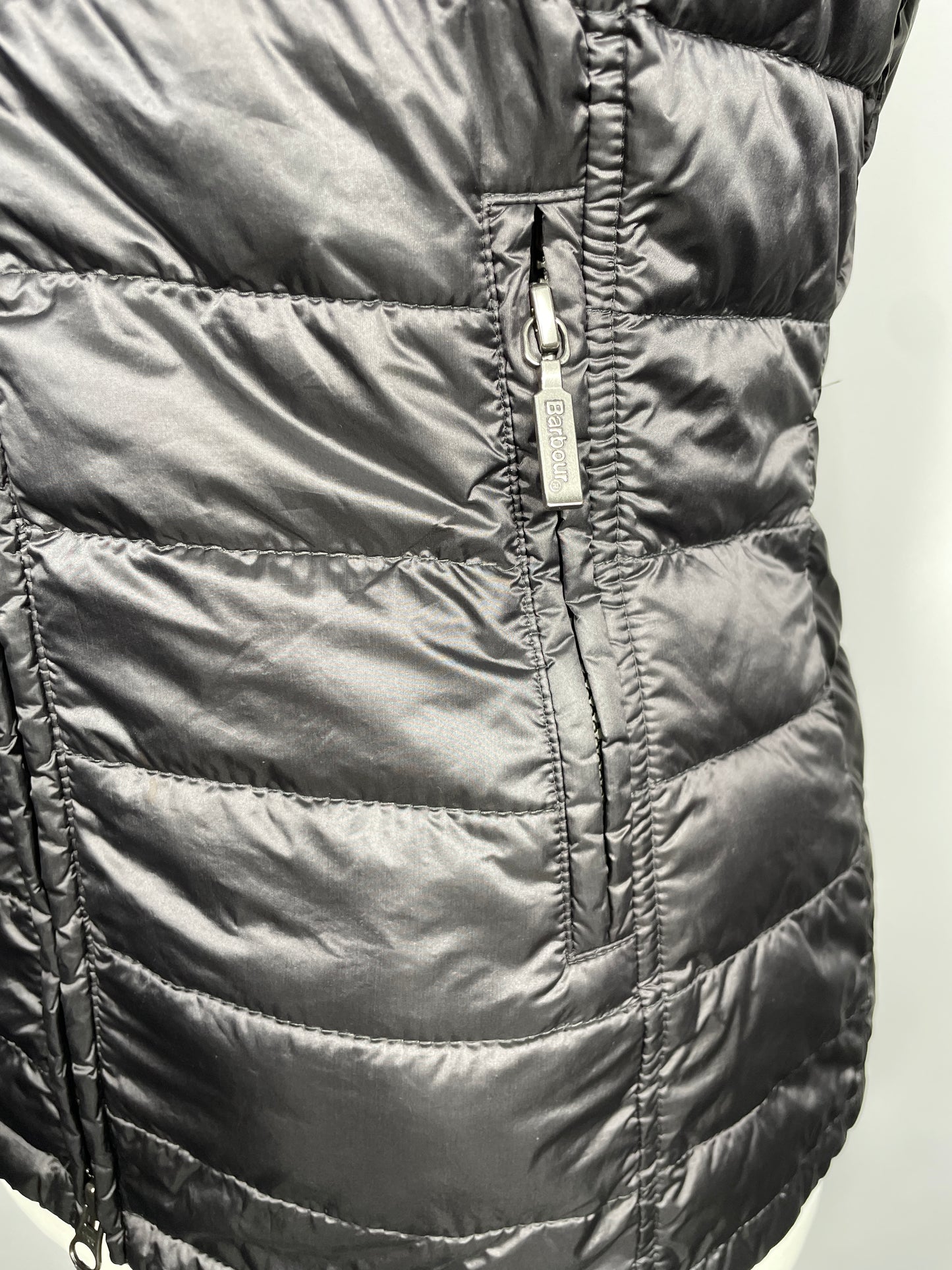 Barbour Lightweight Clyde Quilted Jacket Size 10