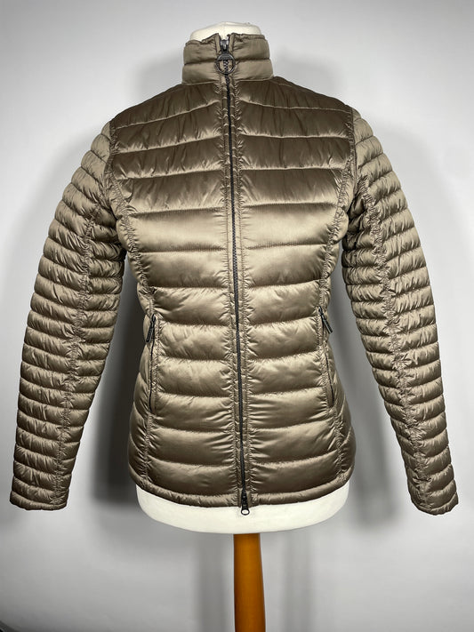 Barbour Lightweight Clyde Quilted Jacket Size 10