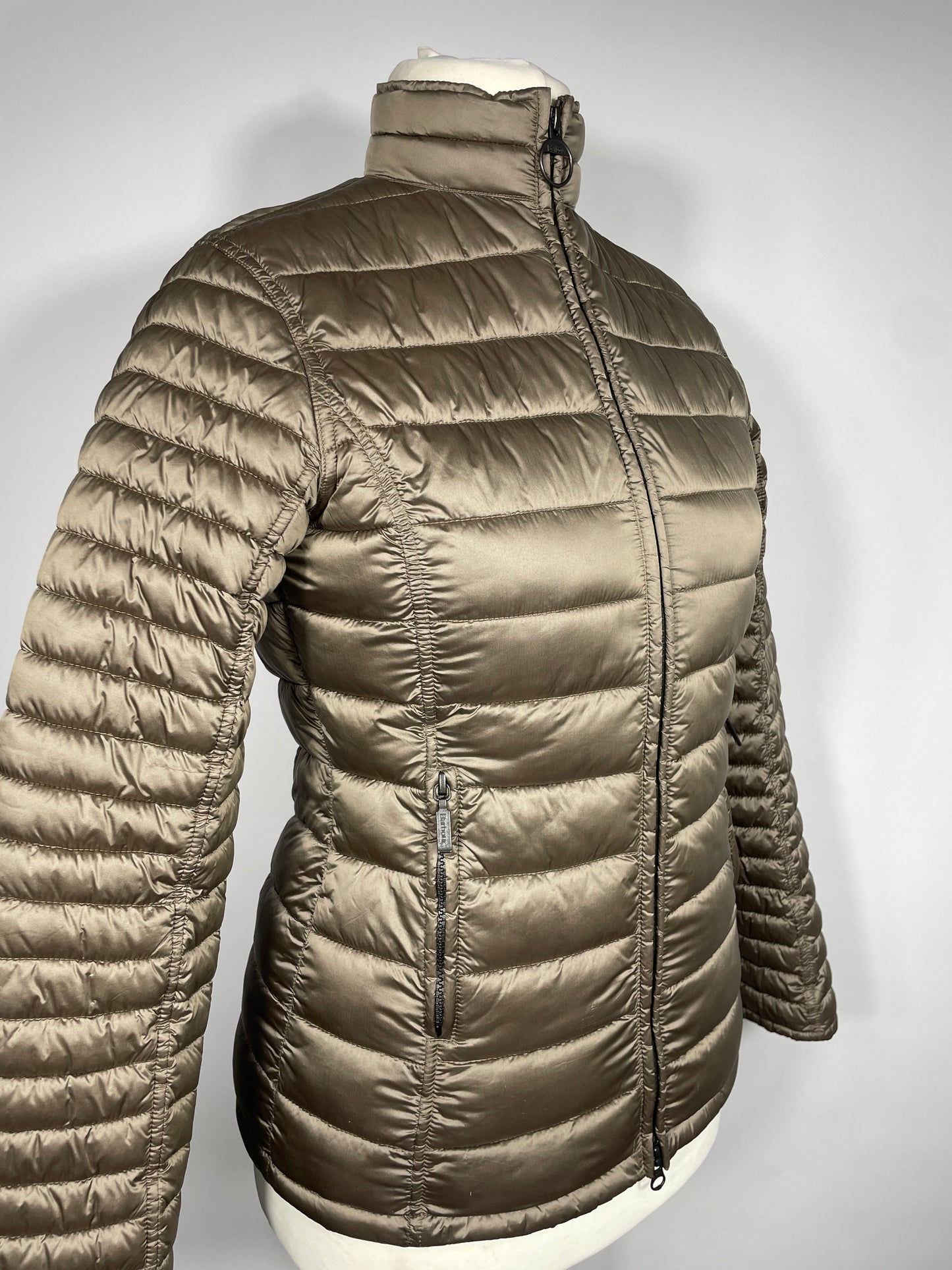 Barbour Lightweight Clyde Quilted Jacket Size 10