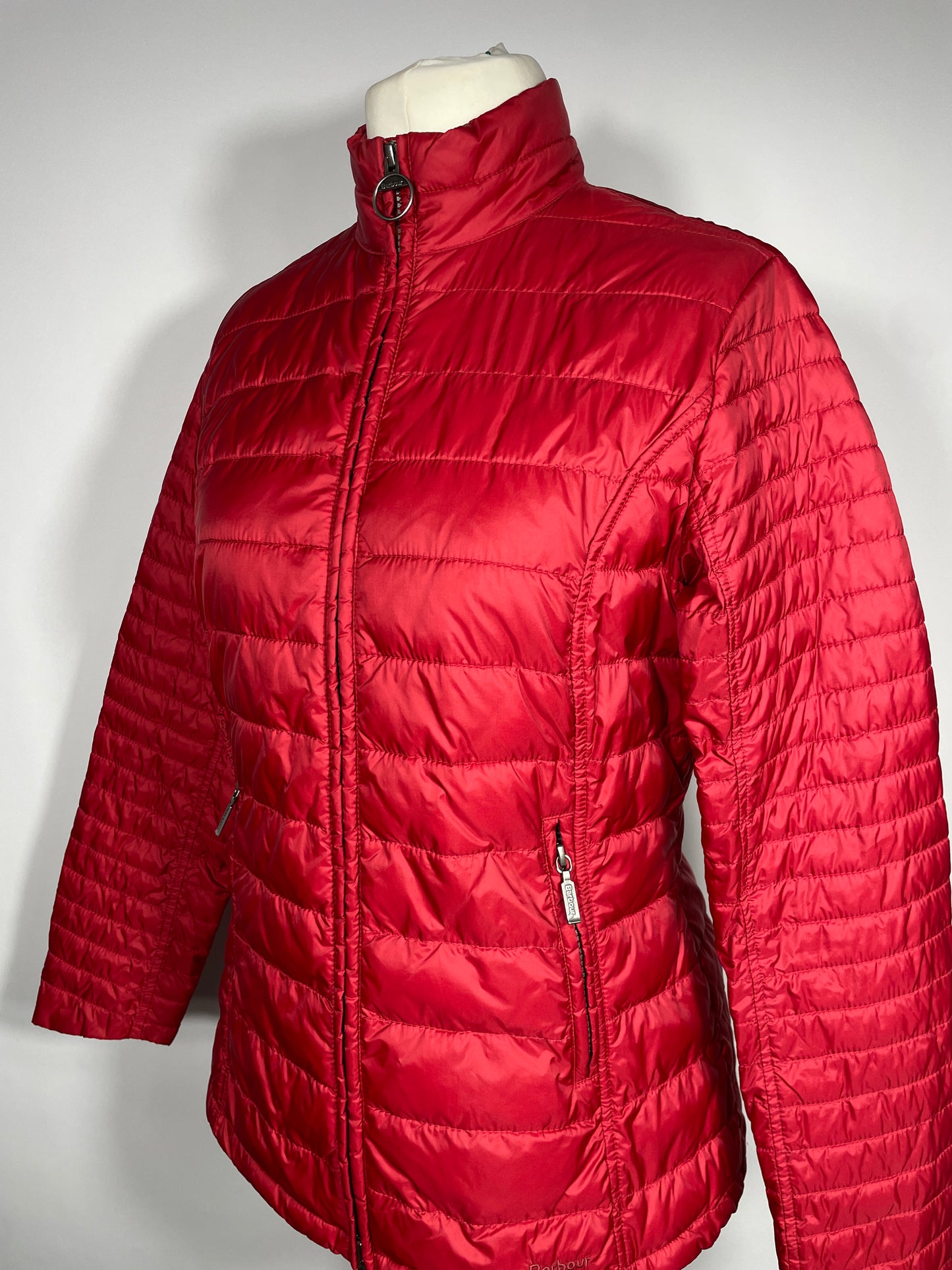 Barbour Lightweight Iona Quilted Jacket Size 14