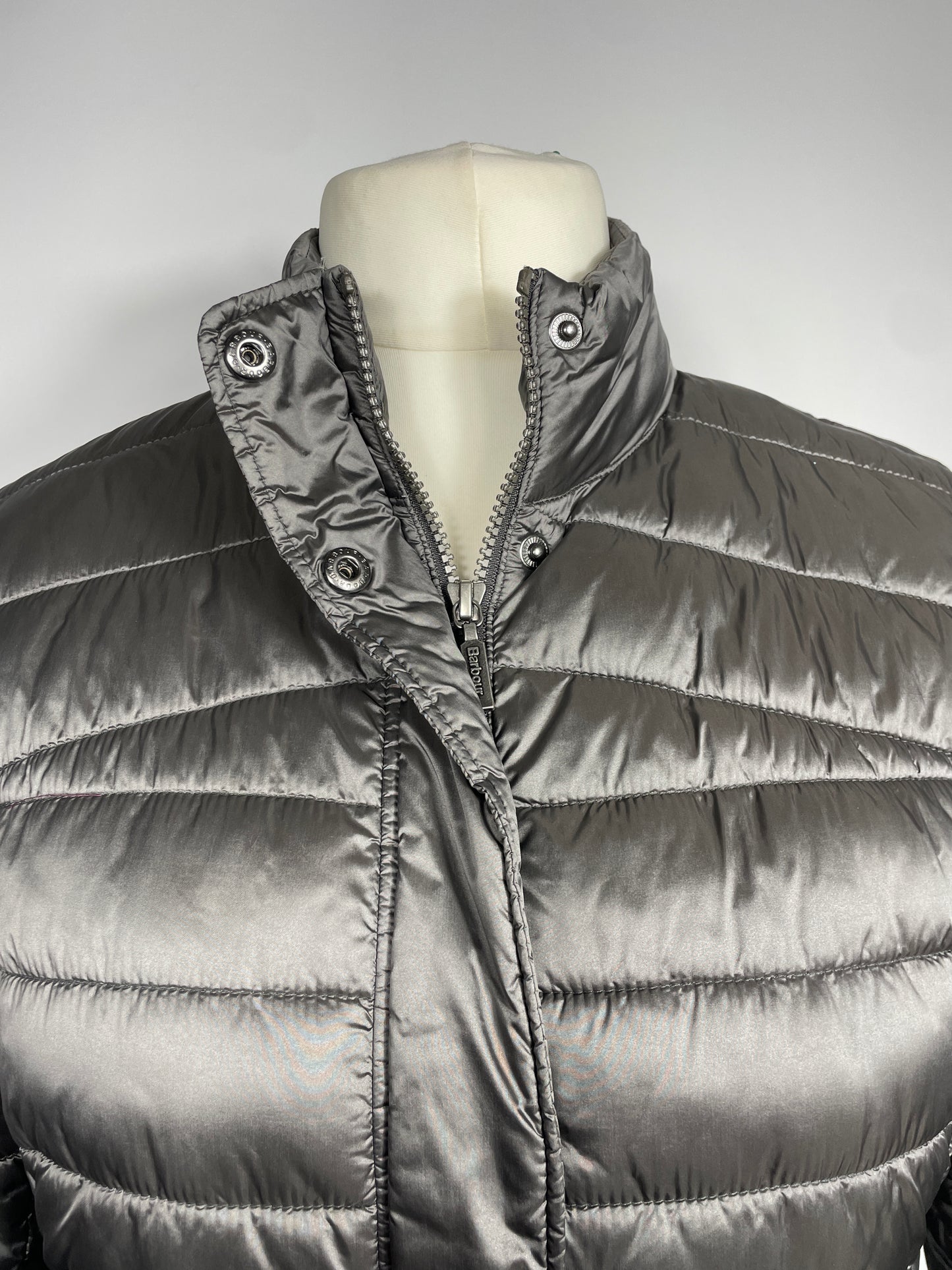 Barbour Vartersay Quilt Lightweight Jacket Size 12