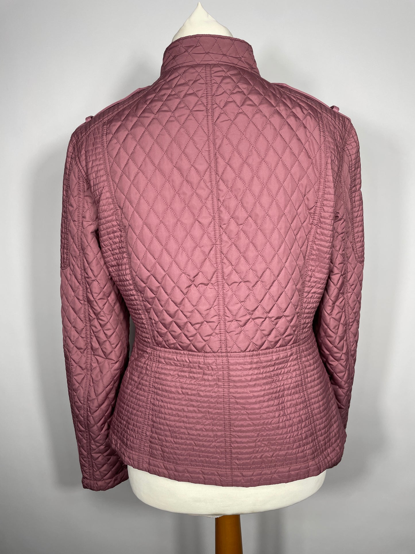 Barbour International Folco Quilt Jacket Size 16