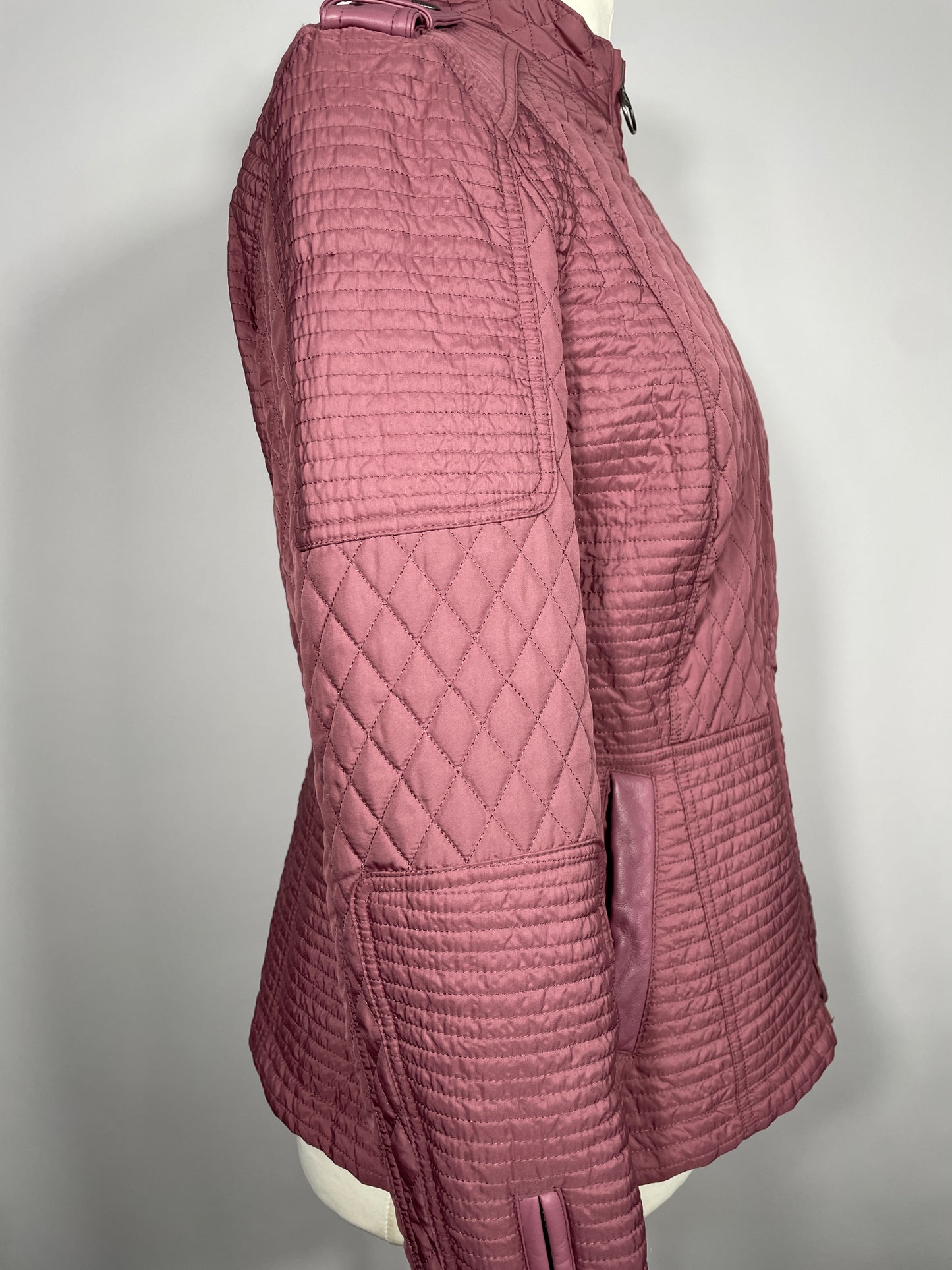 Barbour International Folco Quilt Jacket Size 16