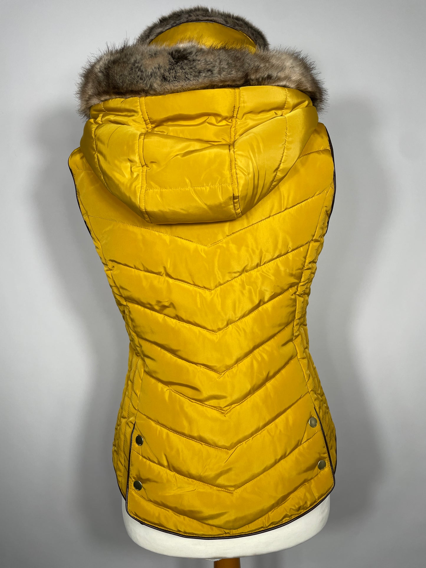 Joules Gilet Caramel/Yellow Size 8 & 12