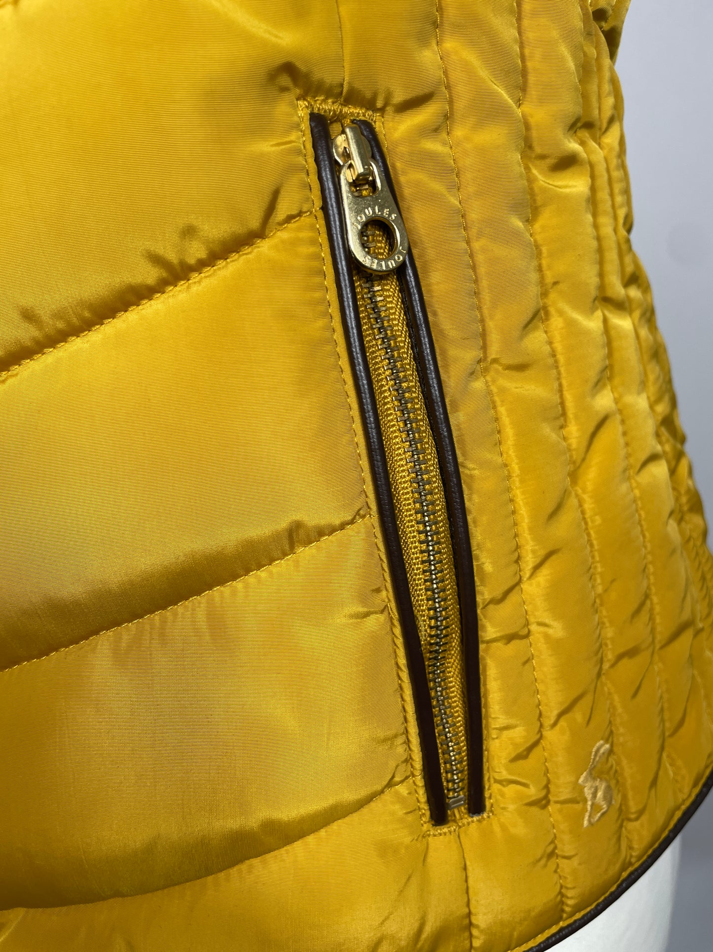 Joules Gilet Caramel/Yellow Size 8 & 12