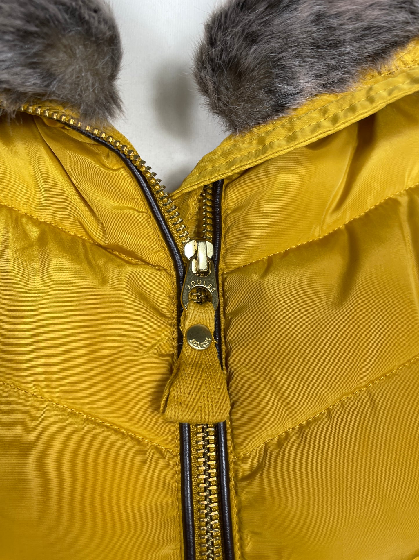 Joules Gilet Caramel/Yellow Size 8 & 12