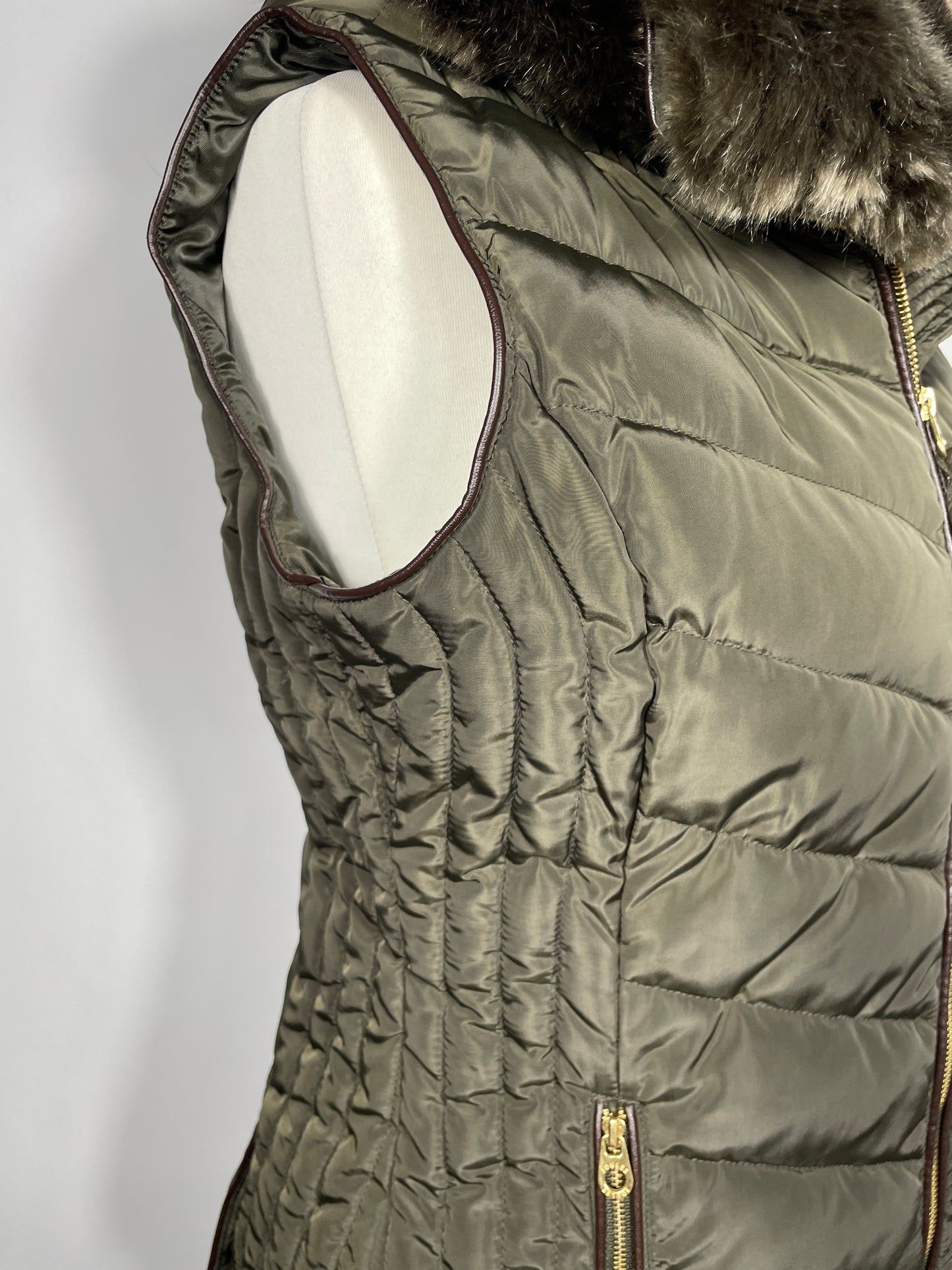 Joules Gilet Green/Khaki Size 6 & 14