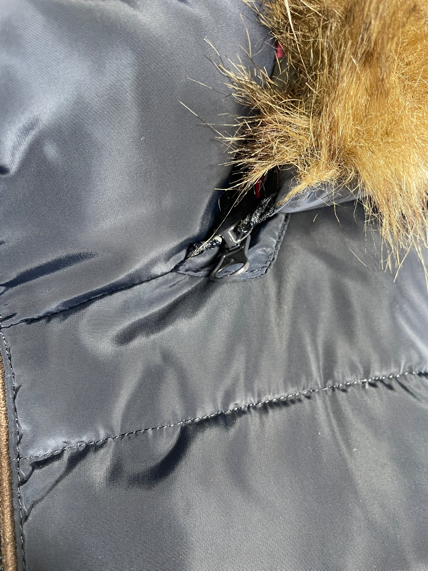 Joules Gilet Blue & Brown Size 10