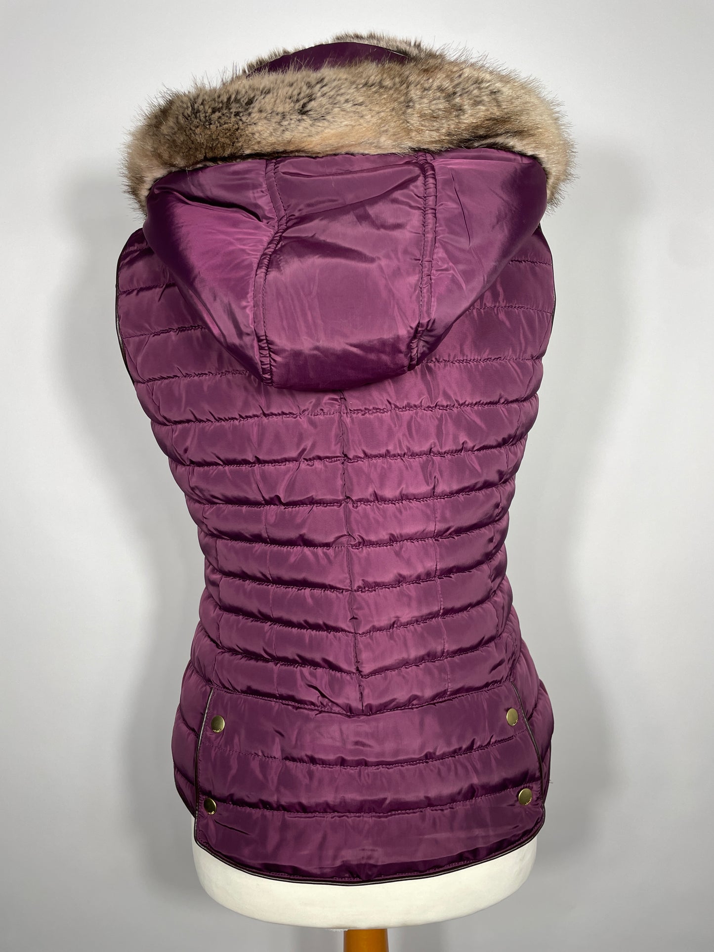 Joules Gilet Purple Size 12