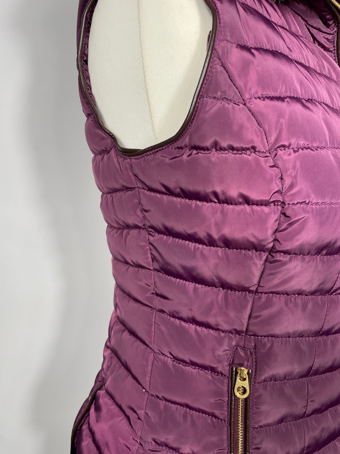 Joules Gilet Purple Size 12