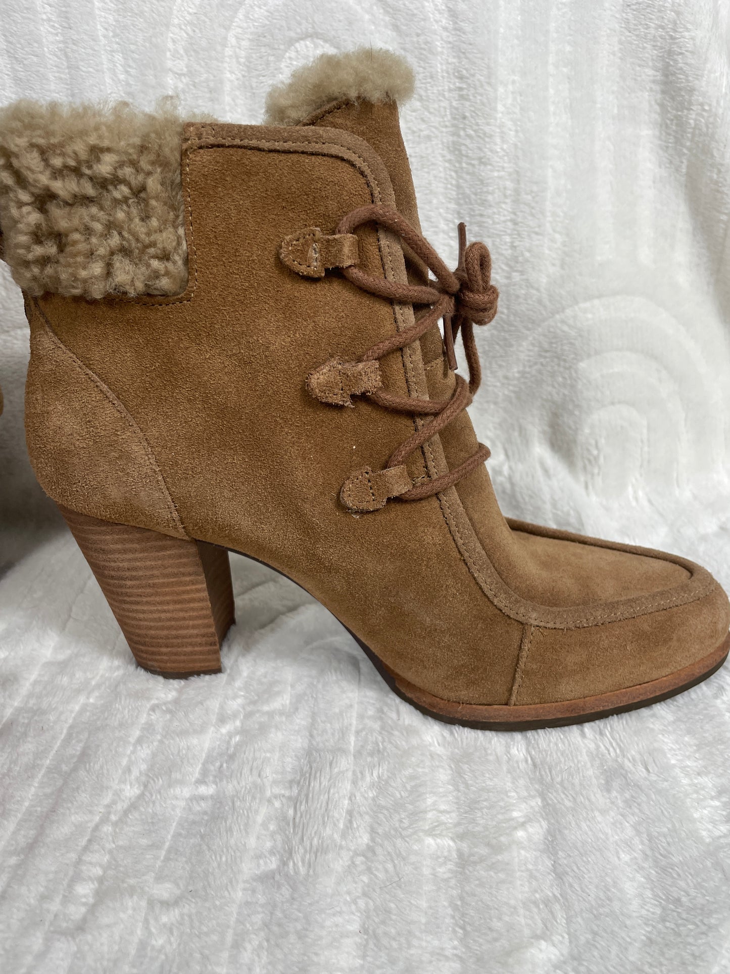 Ugg Heeled Boots Size 6.5 (would also fit 6)