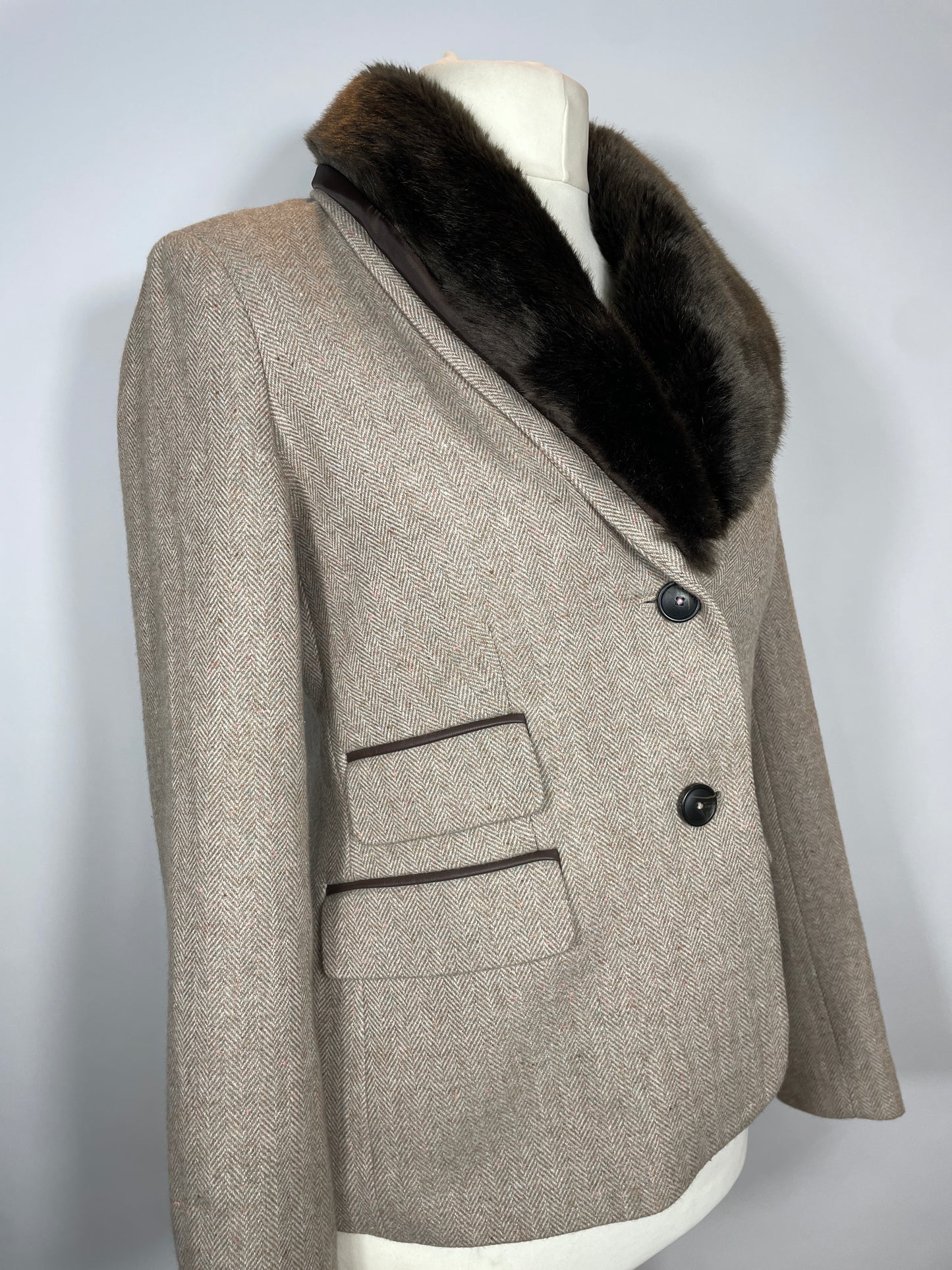 Joules Tweed Blazer Size 12