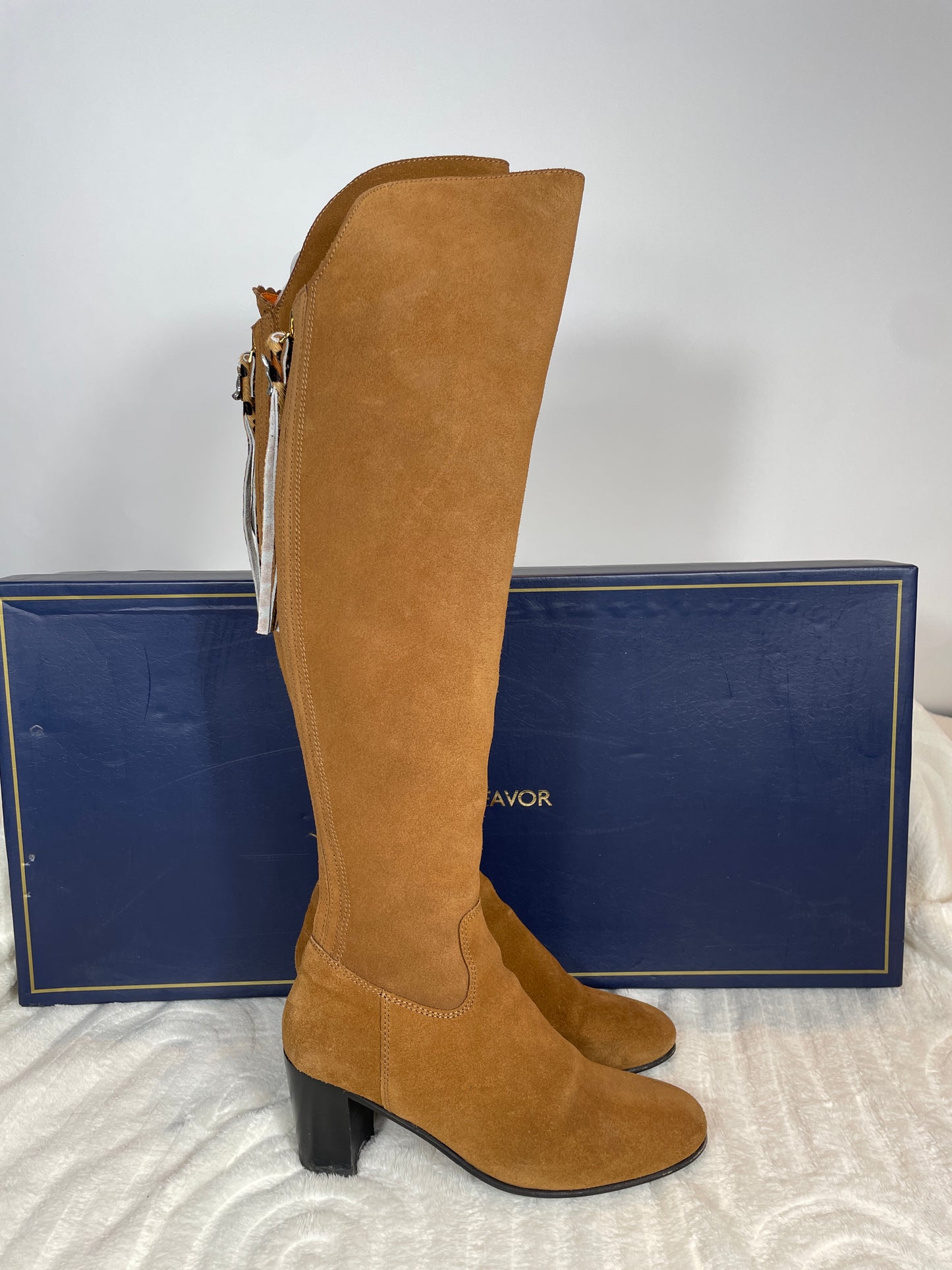 Fairfax & Favor Amira Heeled Over The Knee Boots Size 6