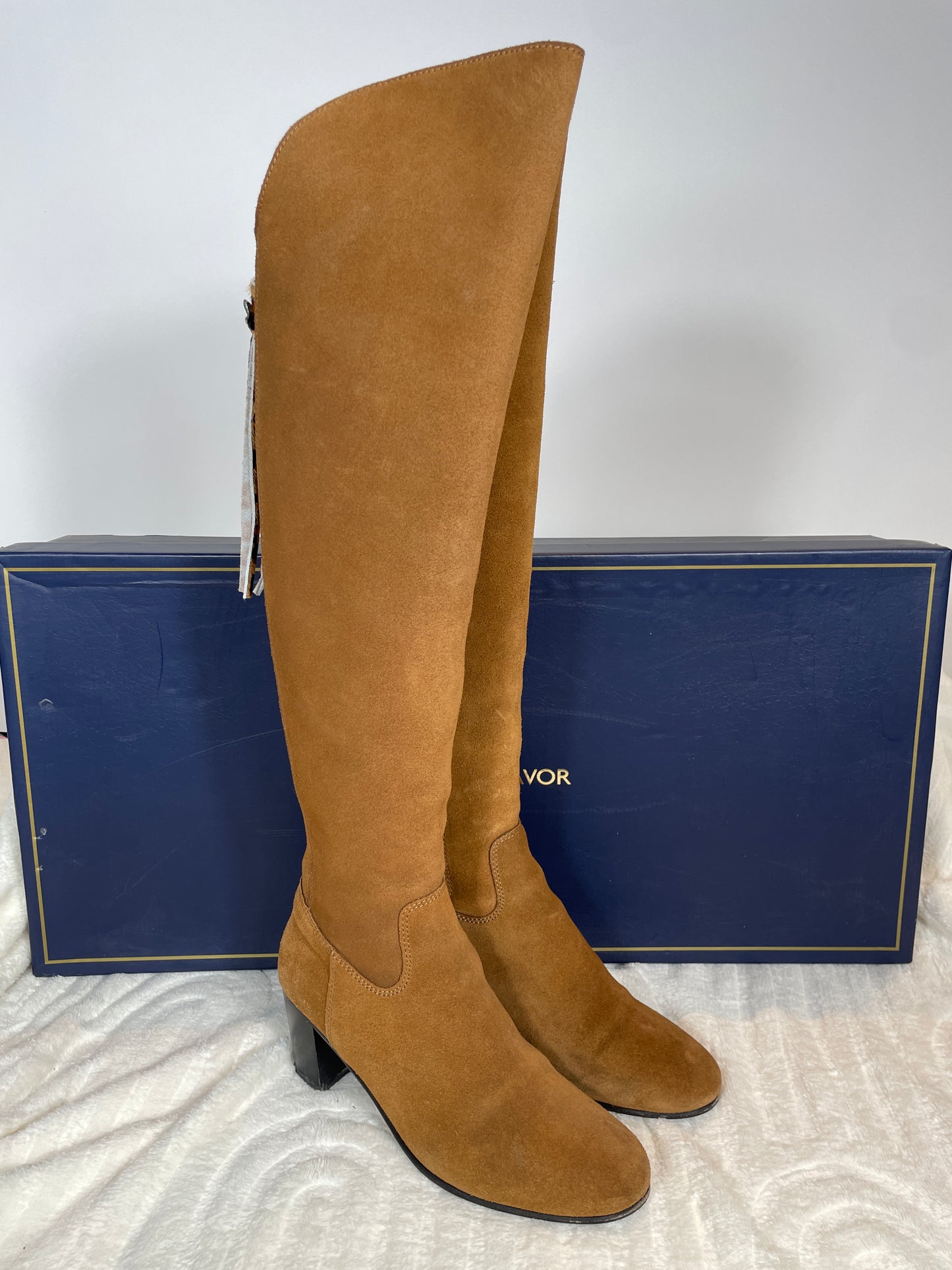 Fairfax & Favor Amira Heeled Over The Knee Boots Size 6