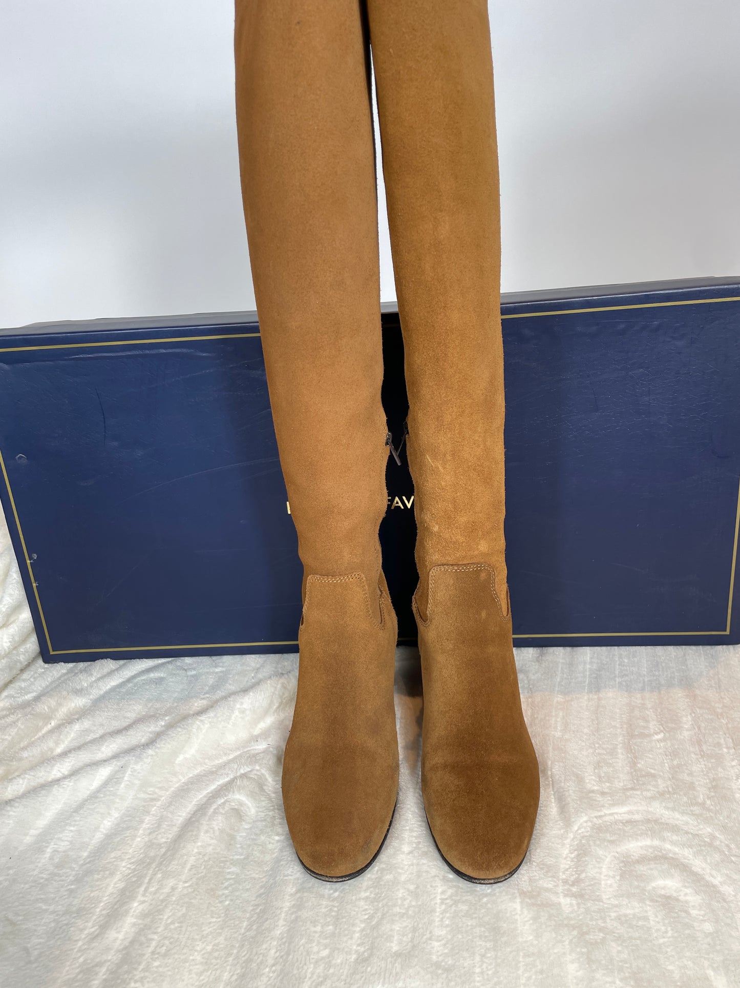 Fairfax & Favor Amira Heeled Over The Knee Boots Size 6