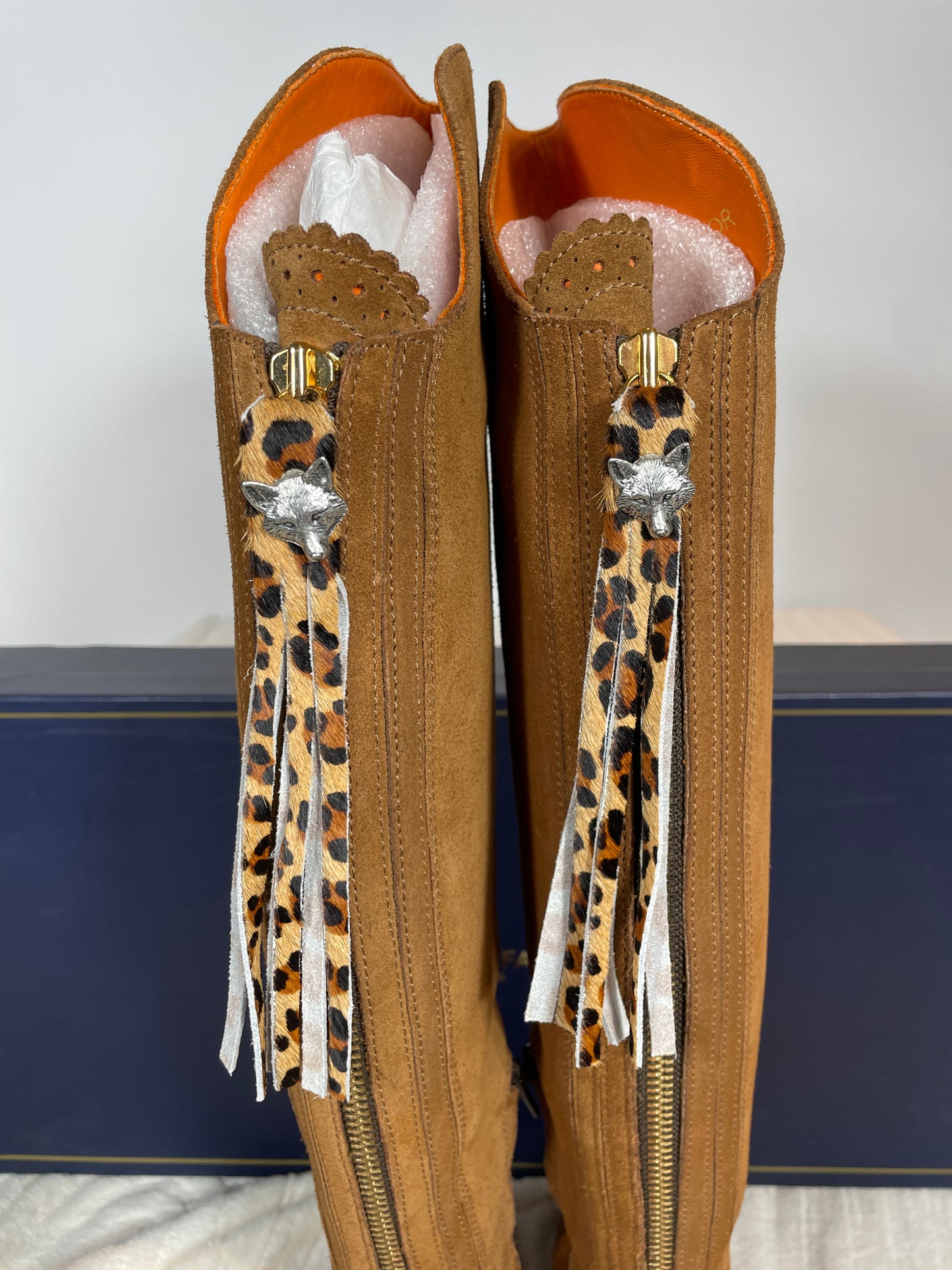 Fairfax & Favor Amira Heeled Over The Knee Boots Size 6