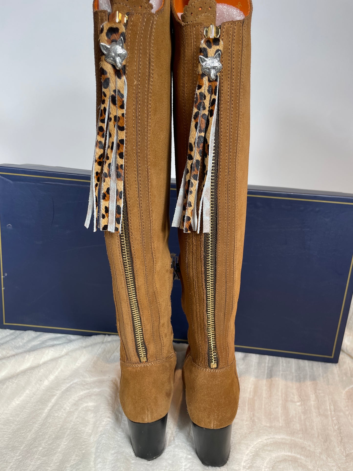 Fairfax & Favor Amira Heeled Over The Knee Boots Size 6