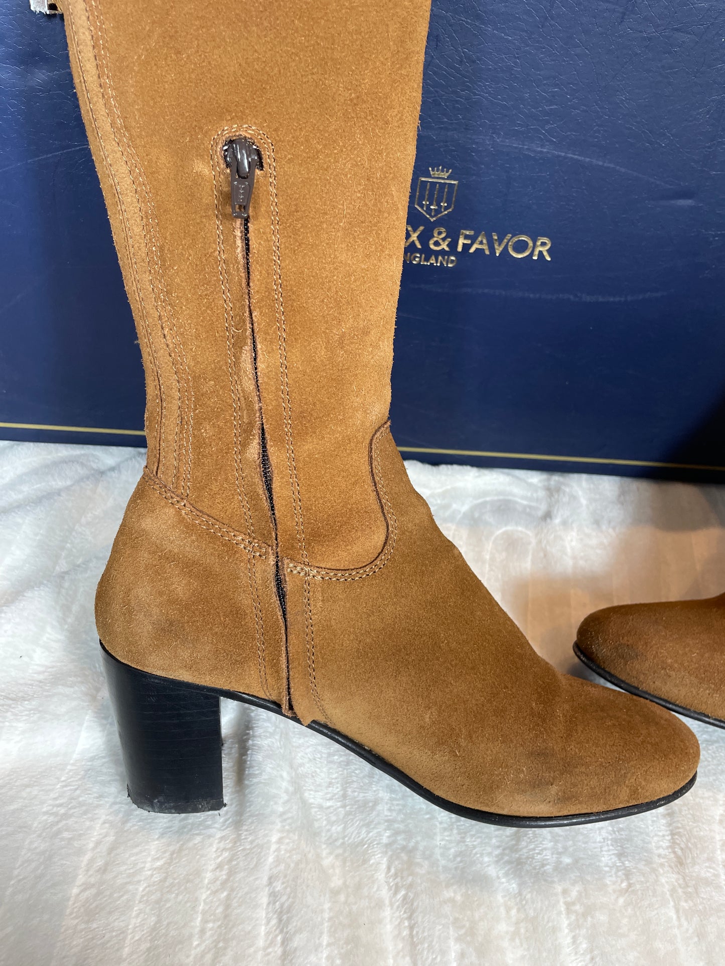 Fairfax & Favor Amira Heeled Over The Knee Boots Size 6