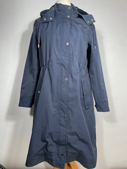 Joules Waterproof and Breathable Long Coat Size 14