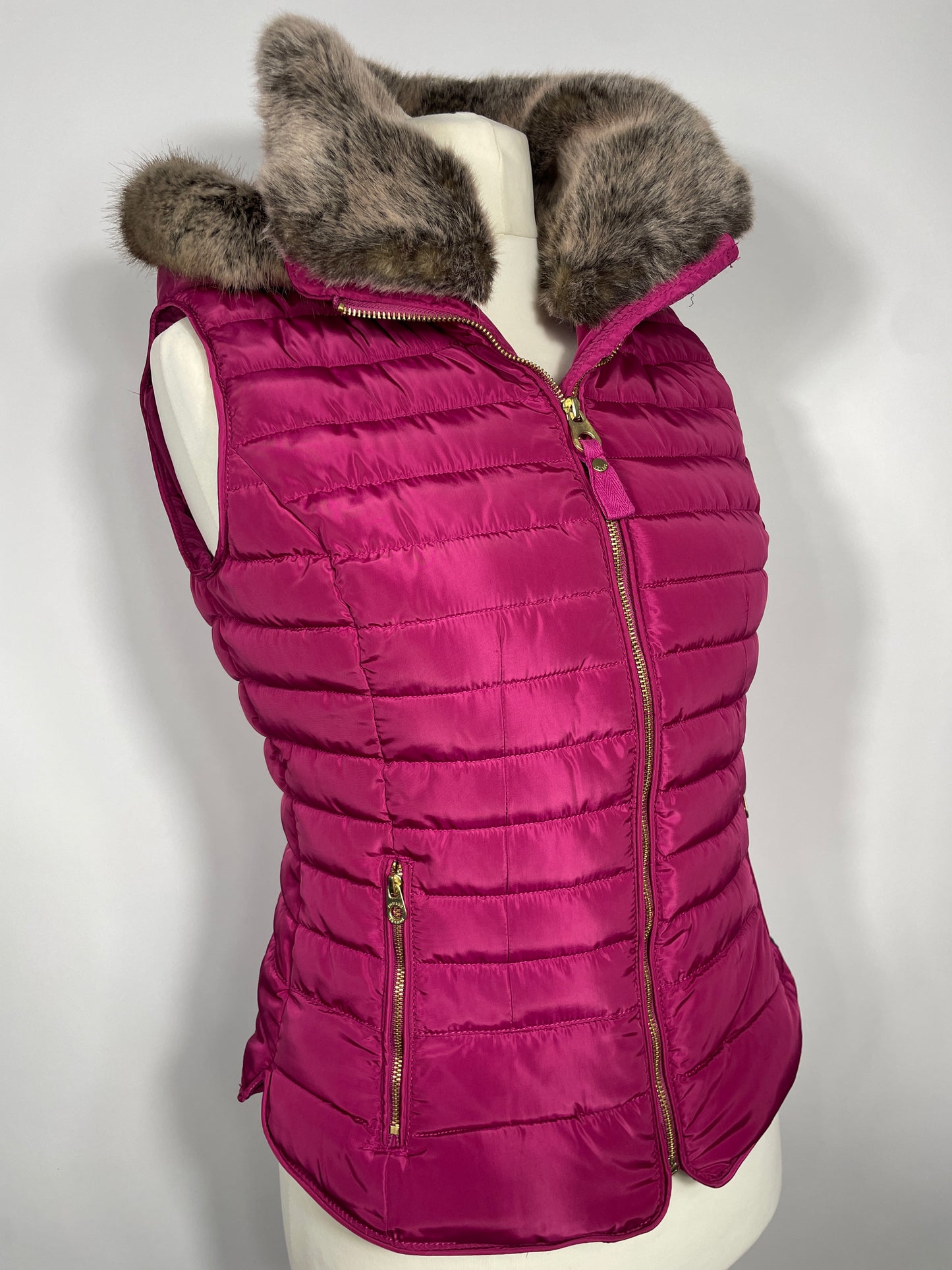Joules Pink Gilet Size 12