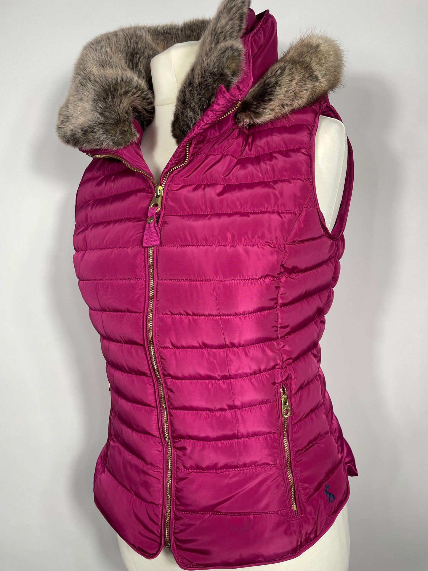 Joules Pink Gilet Size 12