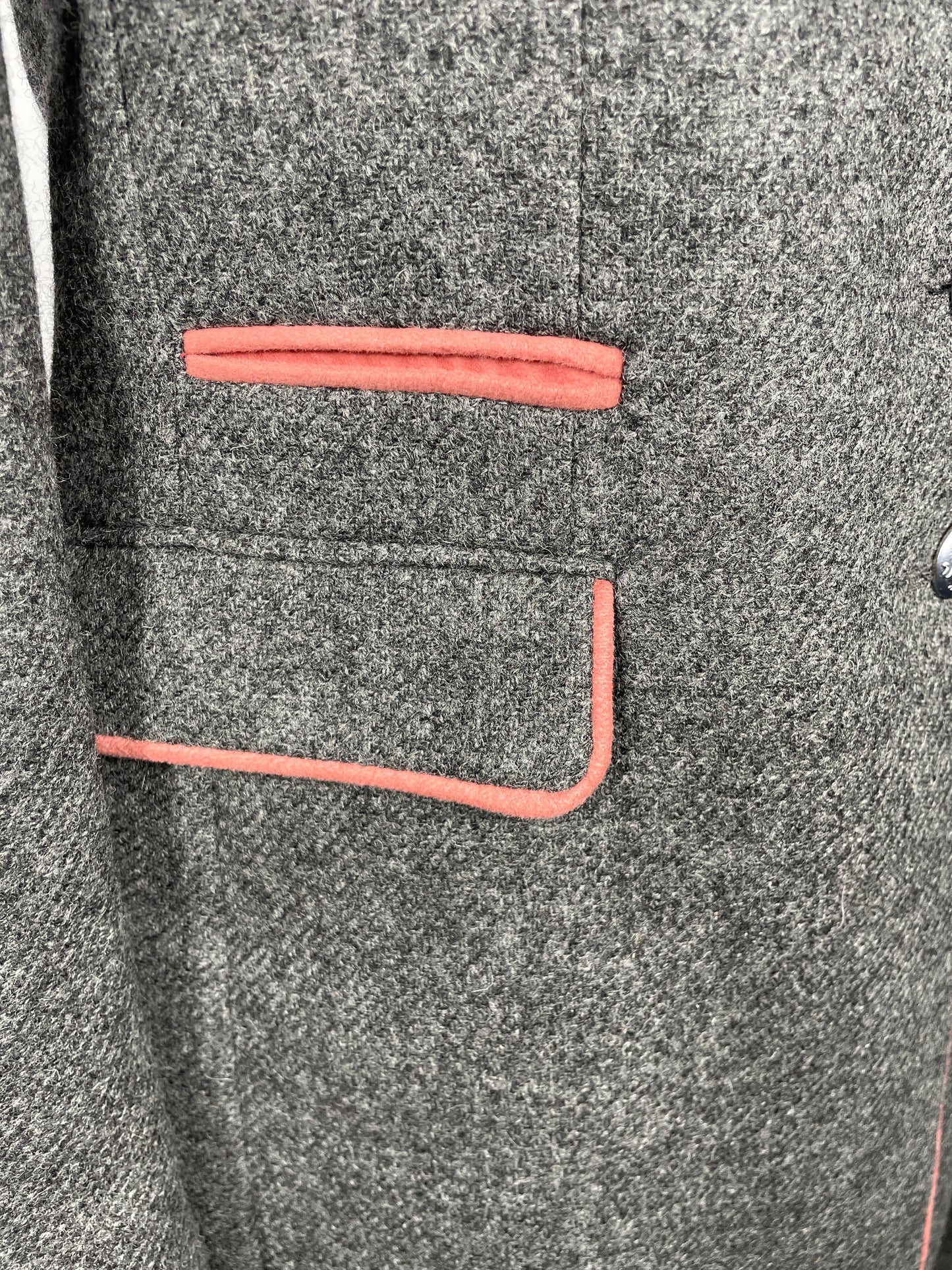 Shetland Moon Long Tweed Jacket Size 14