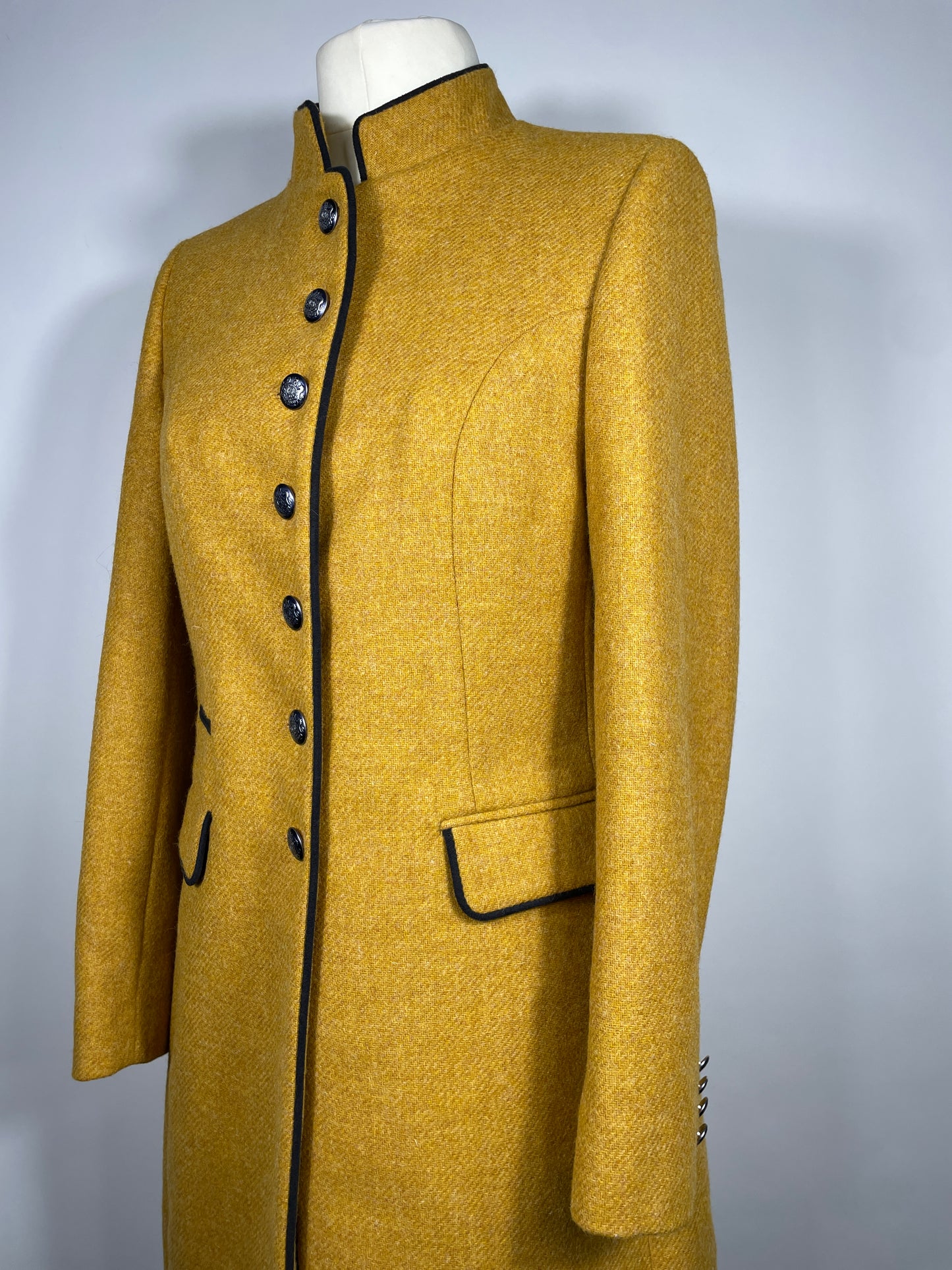 Shetland Moon Tweed Coat Size 14