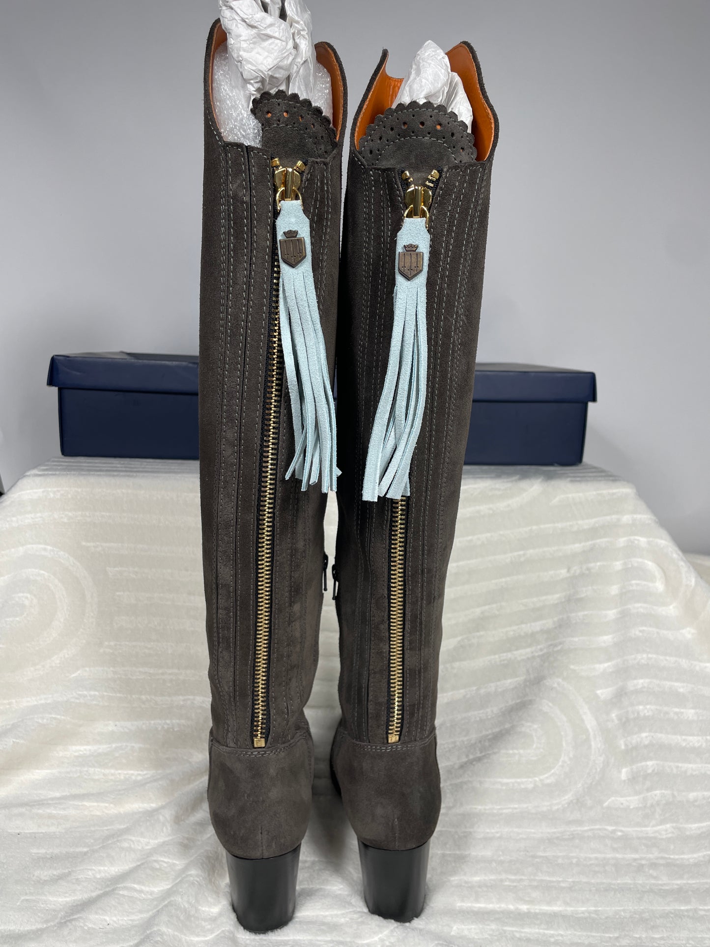 Fairfax & Favor Amira Heeled Over The Knee Boots Size 6