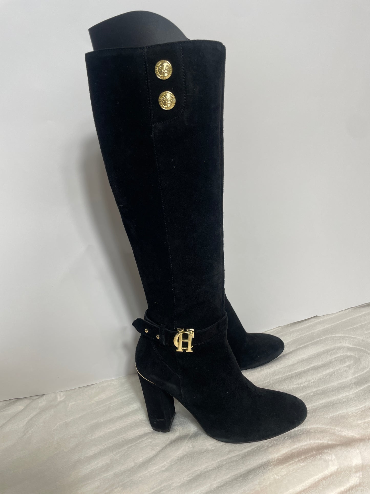 Holland Cooper Marlborough Knee Boots