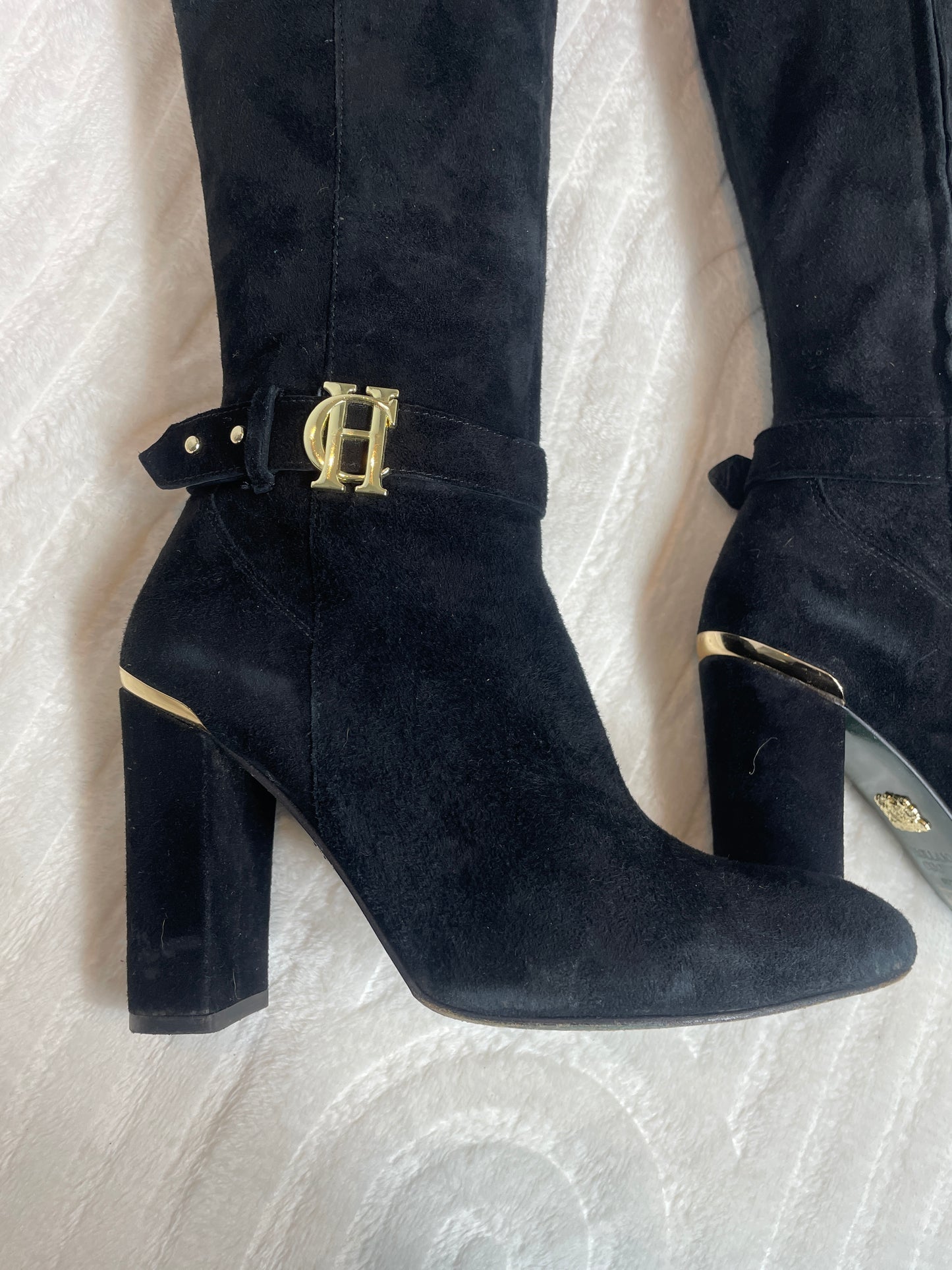 Holland Cooper Marlborough Knee Boots