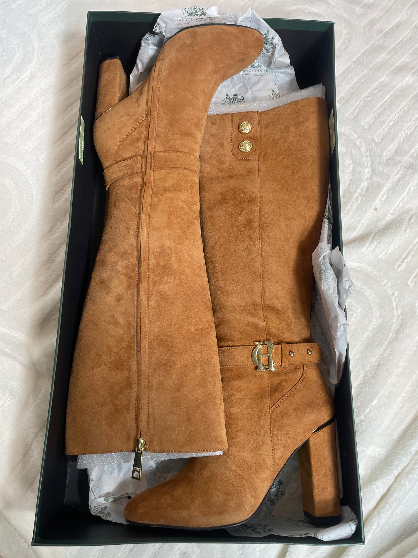 Holland Cooper Marlborough Knee Boots