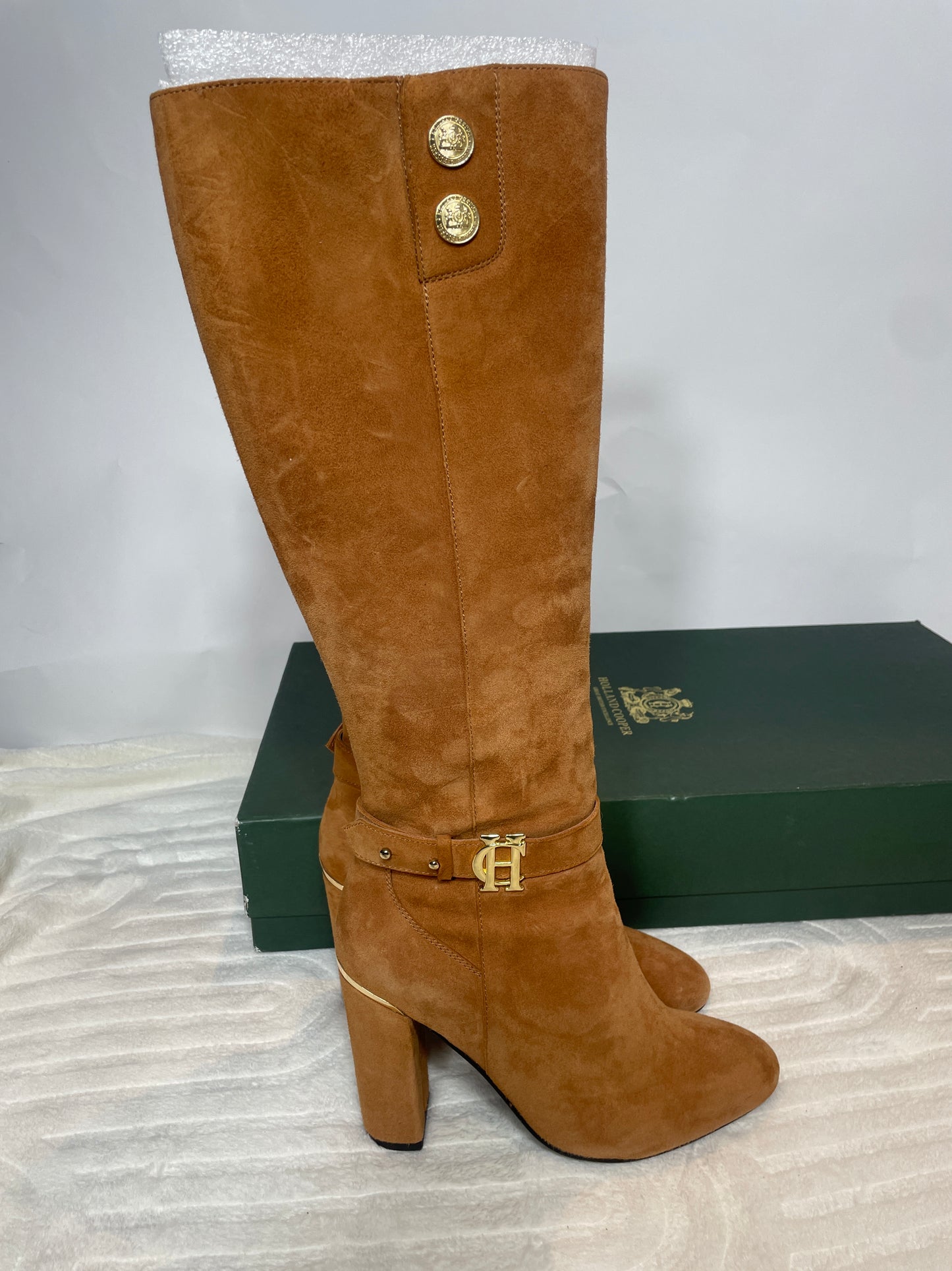 Holland Cooper Marlborough Knee Boots