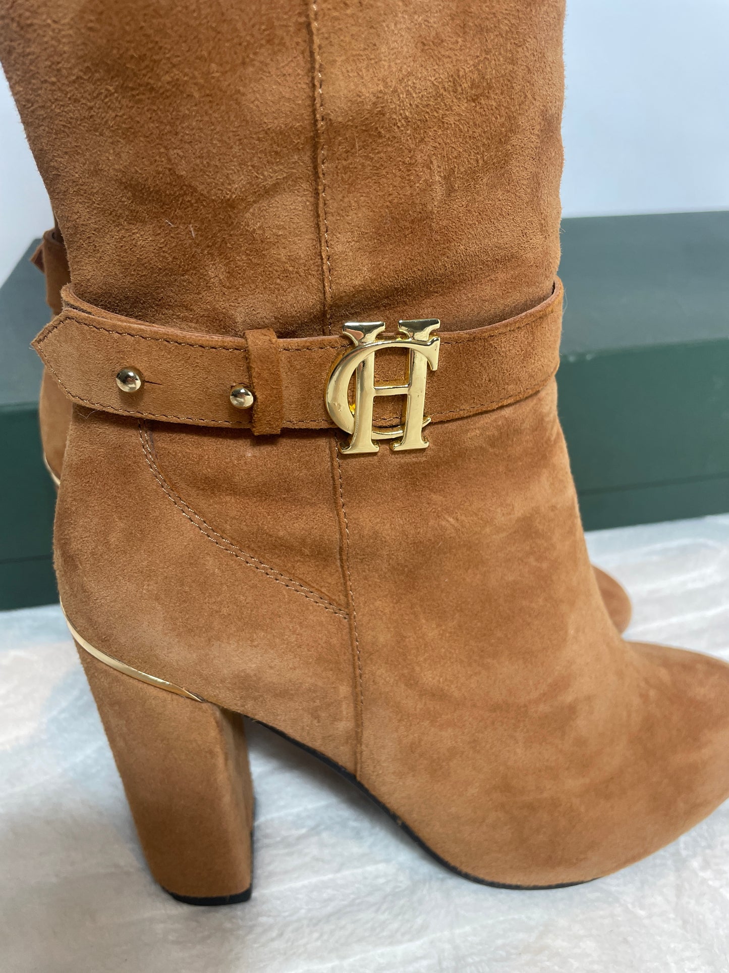 Holland Cooper Marlborough Knee Boots