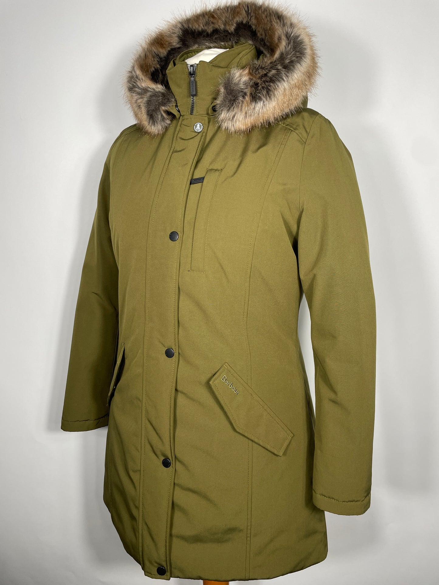 Barbour Waterproof Coat Size 12
