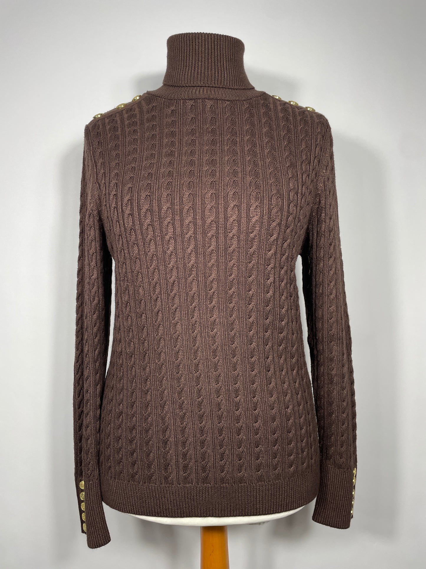 Holland Cooper Polo Neck Jumper Size L