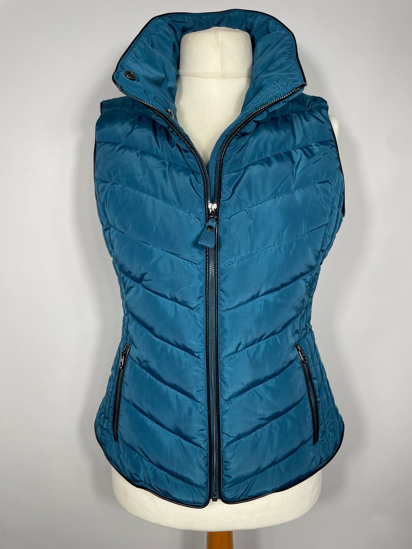 Joules Teal Gilet Size 14