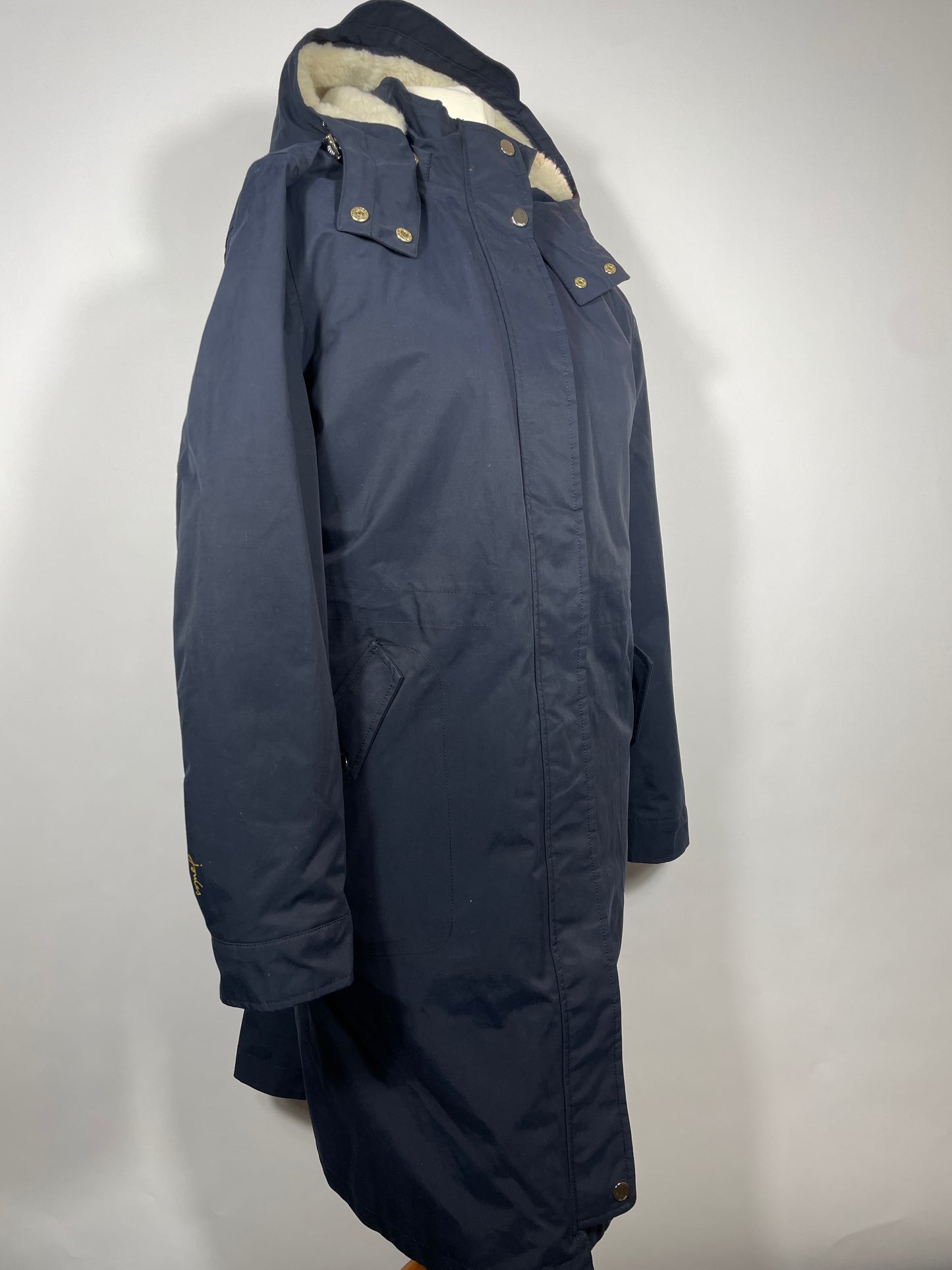 Joules Waterproof Long Coat Size 16