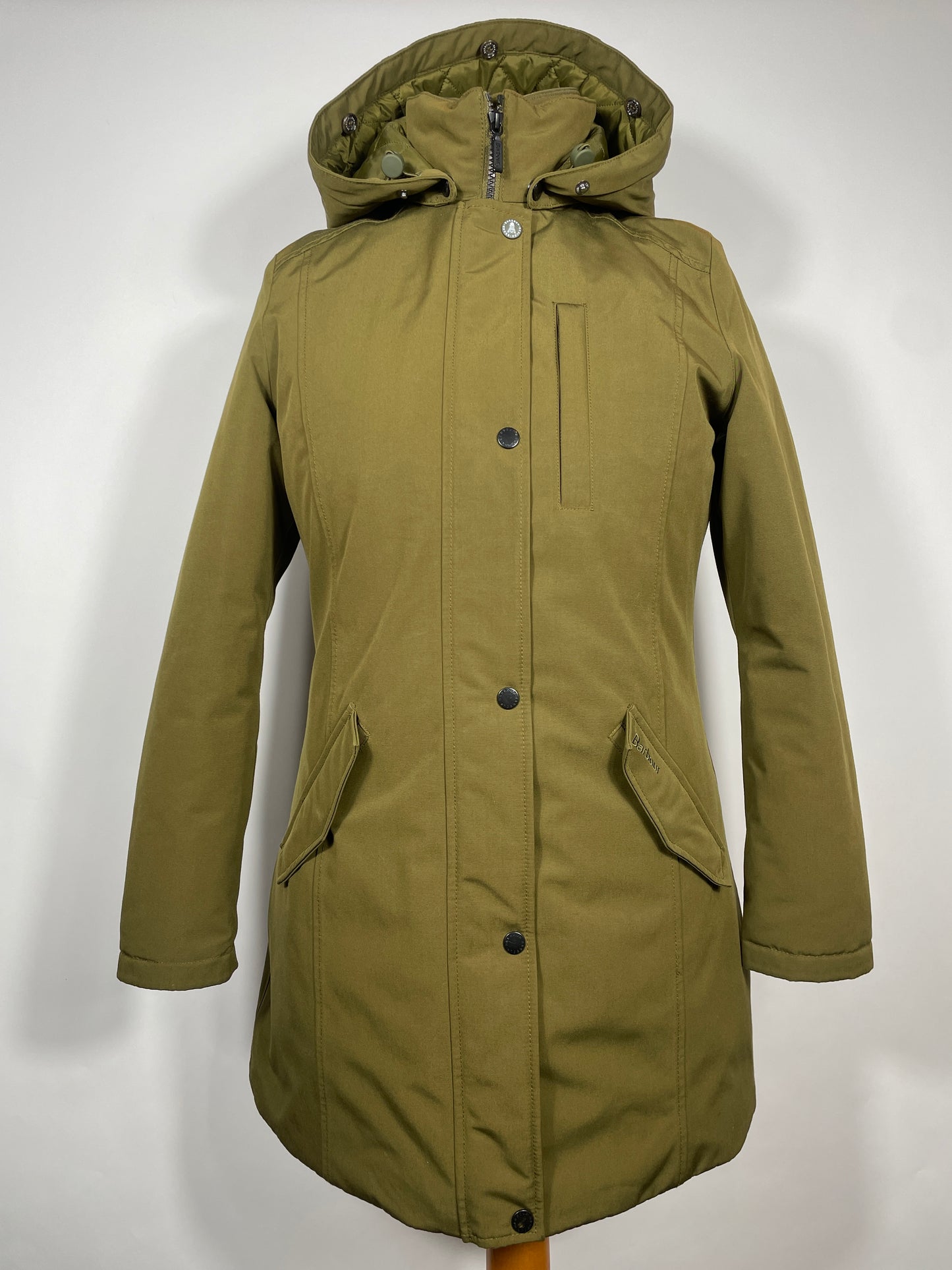 Barbour Waterproof Coat Size 10