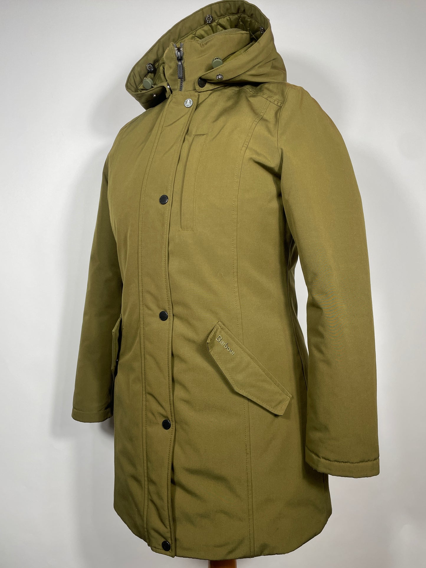 Barbour Waterproof Coat Size 10