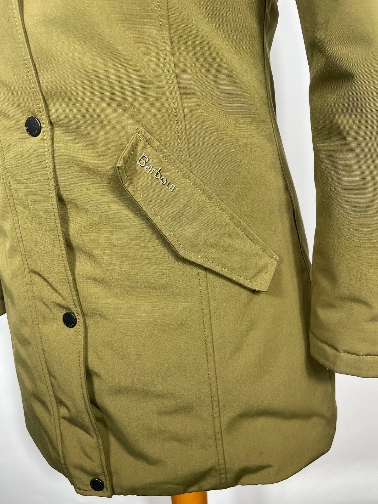 Barbour Waterproof Coat Size 10