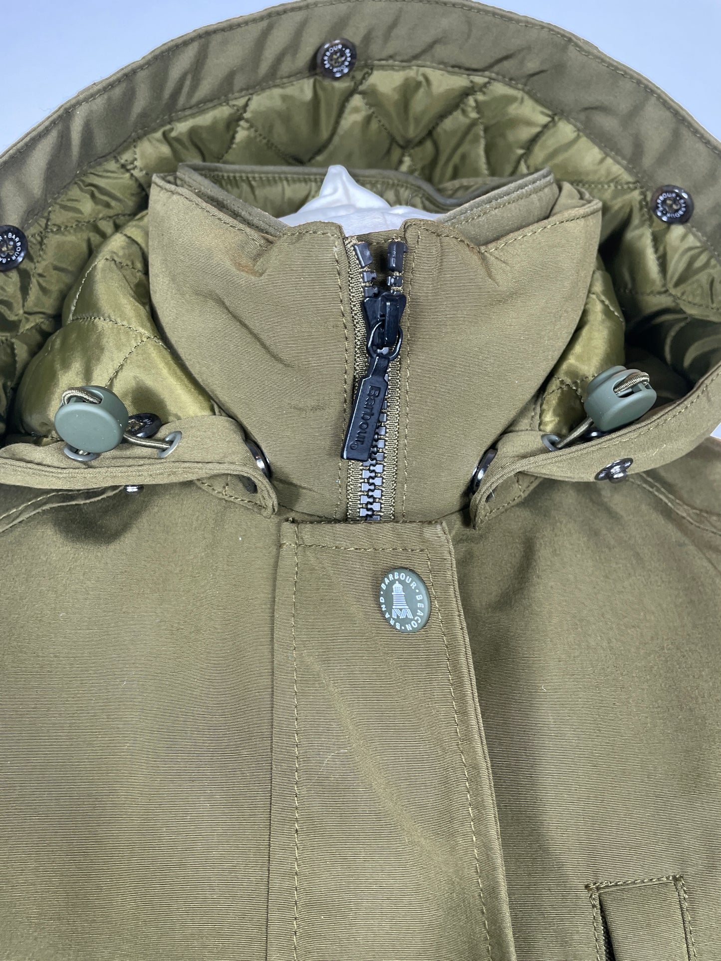 Barbour Waterproof Coat Size 10