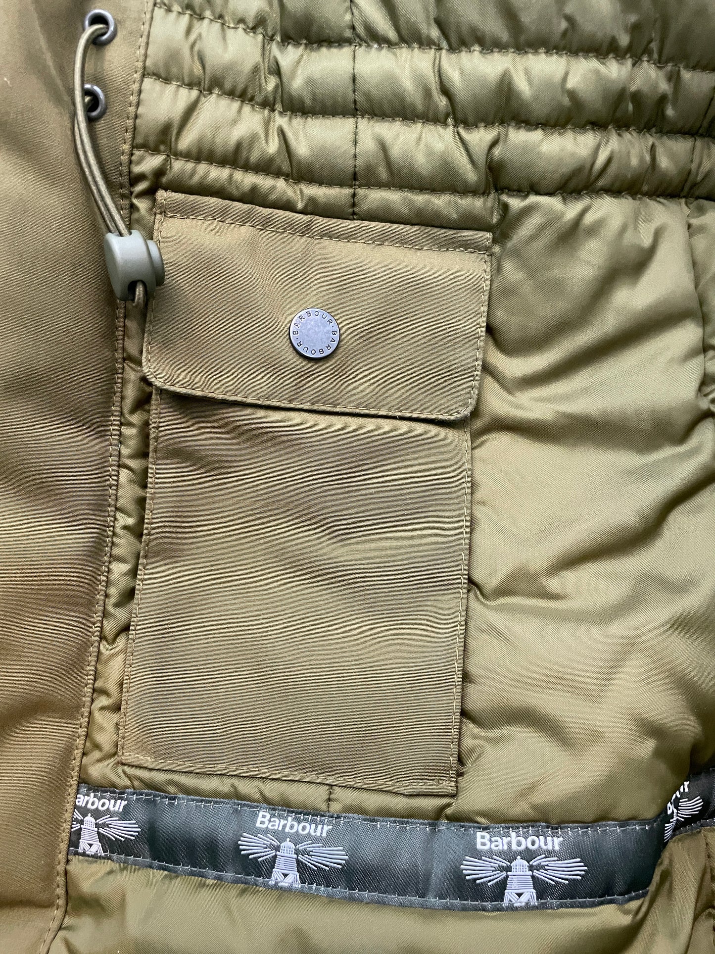 Barbour Waterproof Coat Size 10